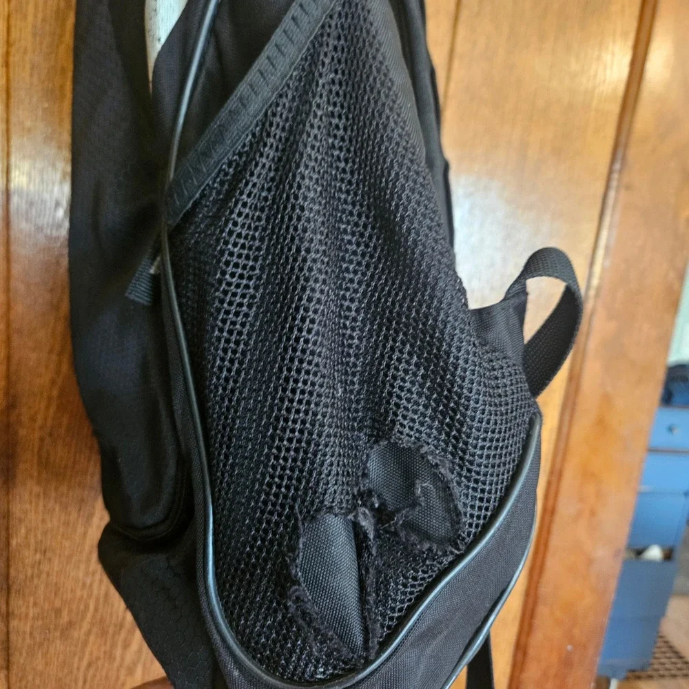 Adidas Backpack Unisex OS Stadium II Black Silver Reflective Soccer Sport Bag